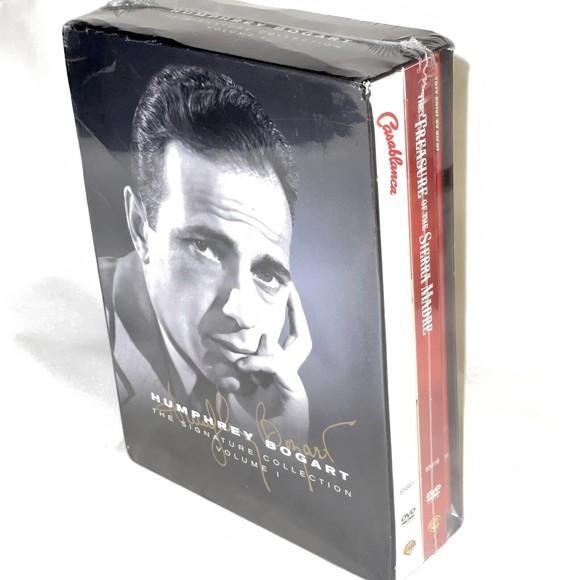 The Humphrey Bogart Signature Collection Vol. 1 DVD BOX Casa Blanca,High Sierra - Picture 1 of 16
